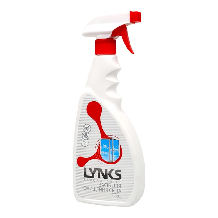 Lynks Laboratories Засіб для миття скла 500 мл
